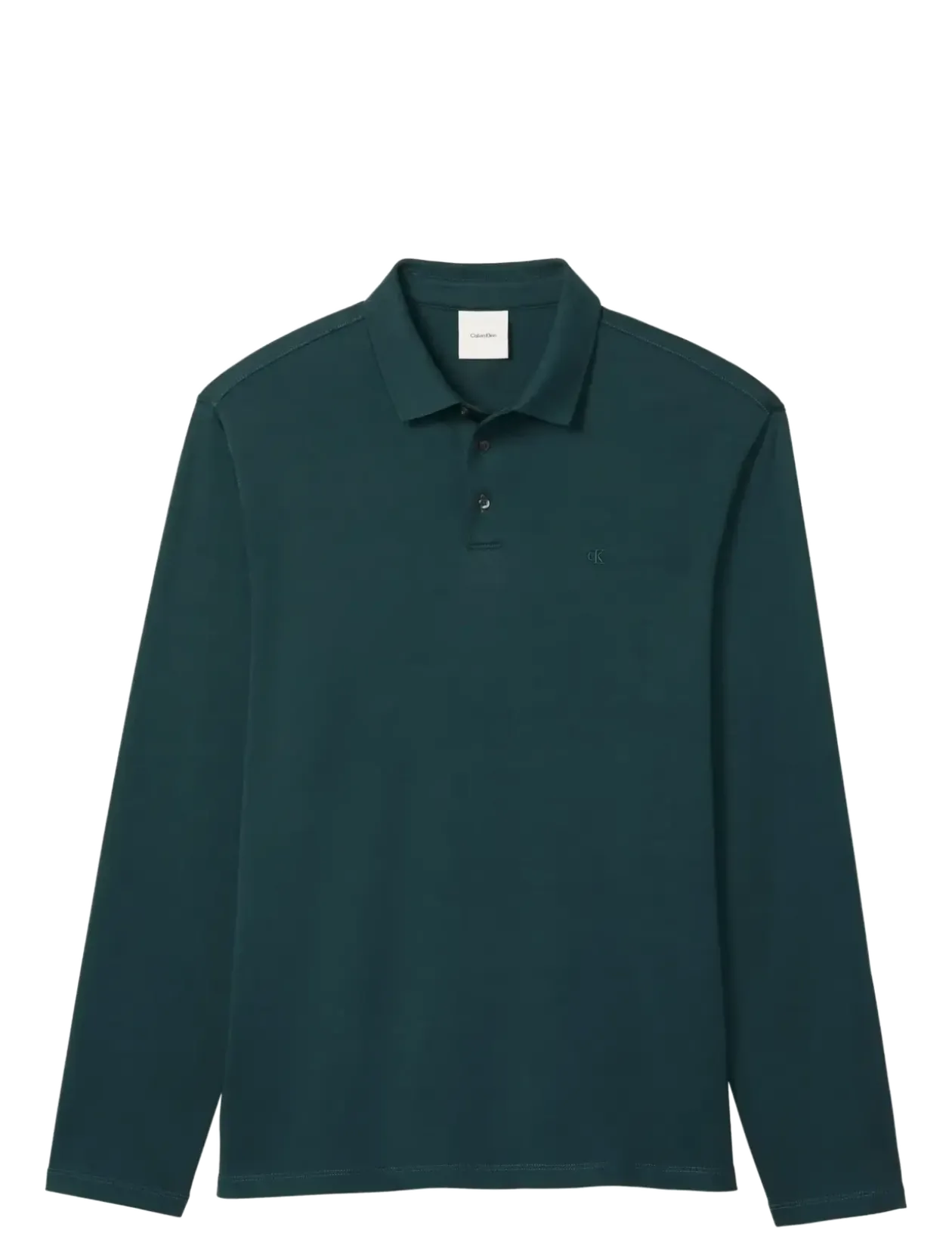 LS SUPIMA COTTON SOLID POLO - Langærmede