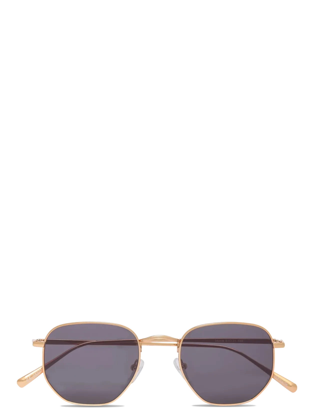 Lucca Gold Black - Round Frame