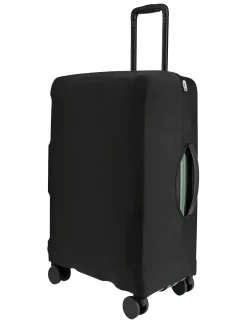 Luggage Cover Medium Black - Rejse tilbehør