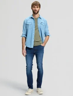 LUKE - Tapered jeans