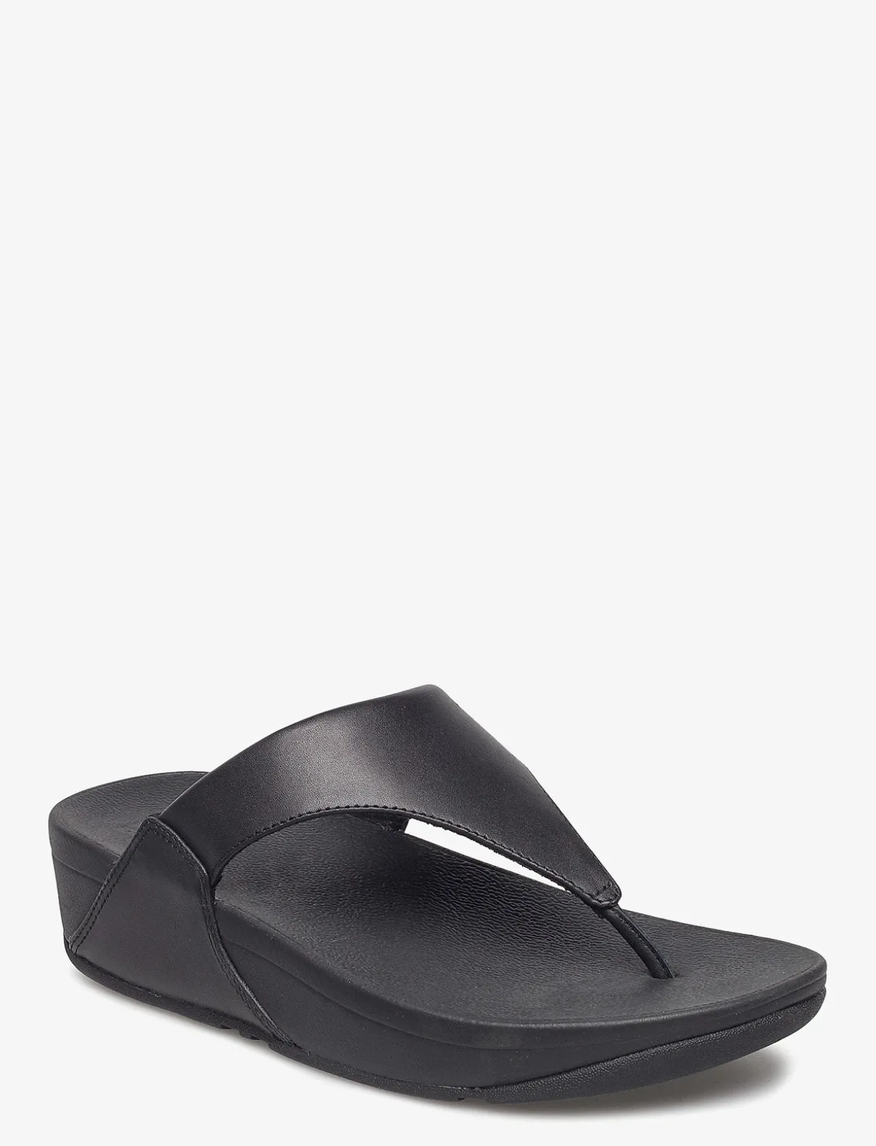 LULU LEATHER TOEPOST - Platformsandaler