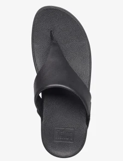 LULU LEATHER TOEPOST - Platformsandaler