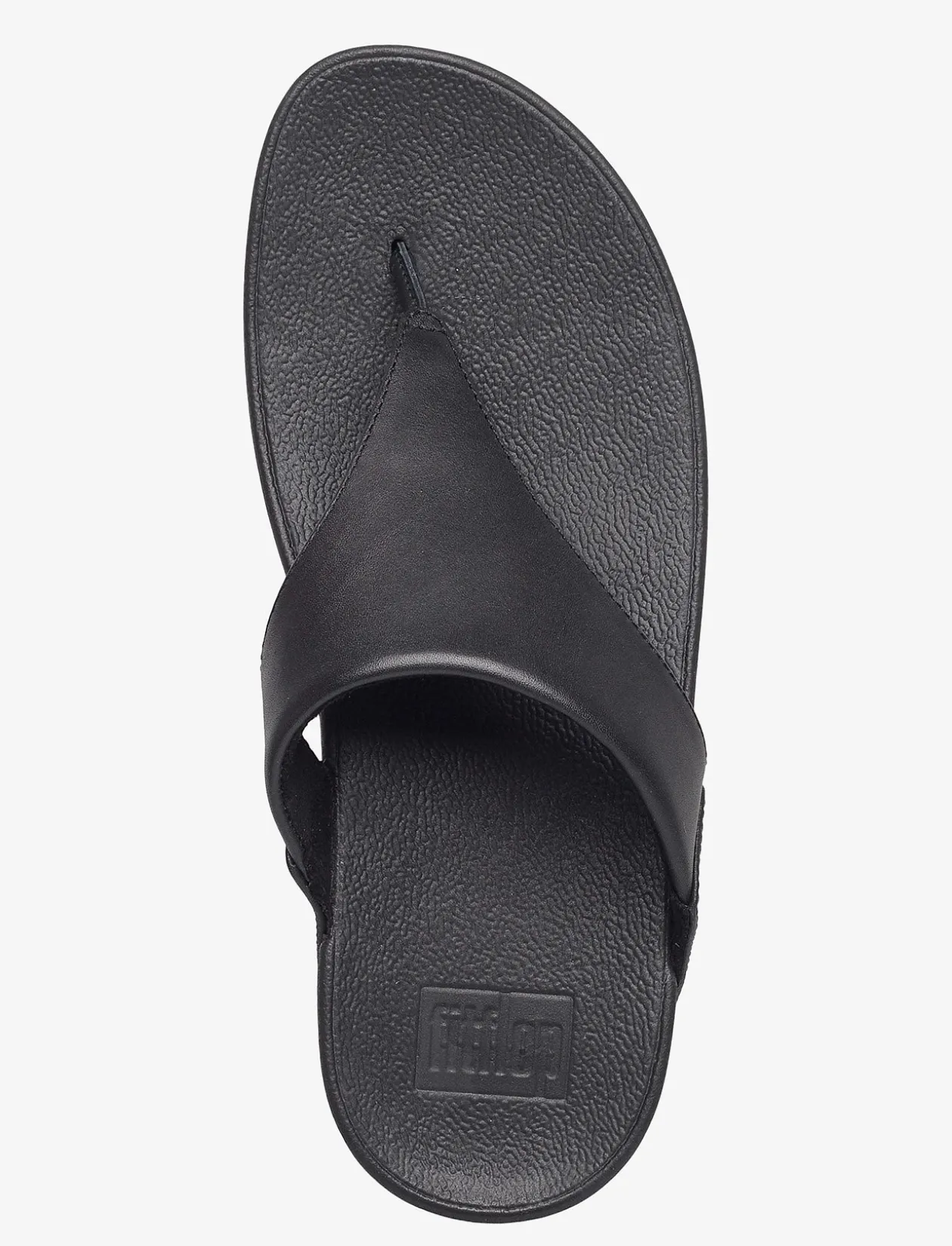LULU LEATHER TOEPOST - Platformsandaler
