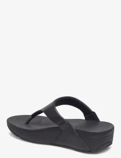 LULU LEATHER TOEPOST - Platformsandaler