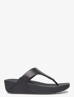 LULU LEATHER TOEPOST - Platformsandaler