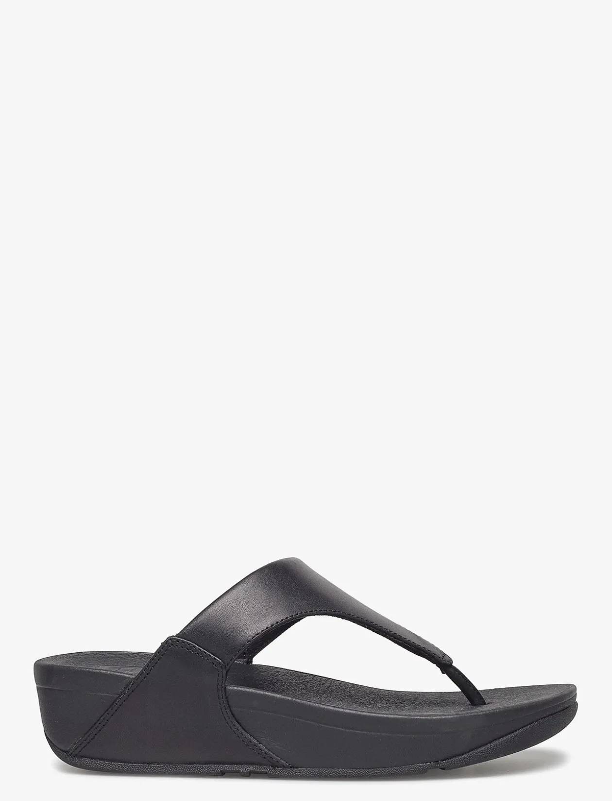 LULU LEATHER TOEPOST - Platformsandaler