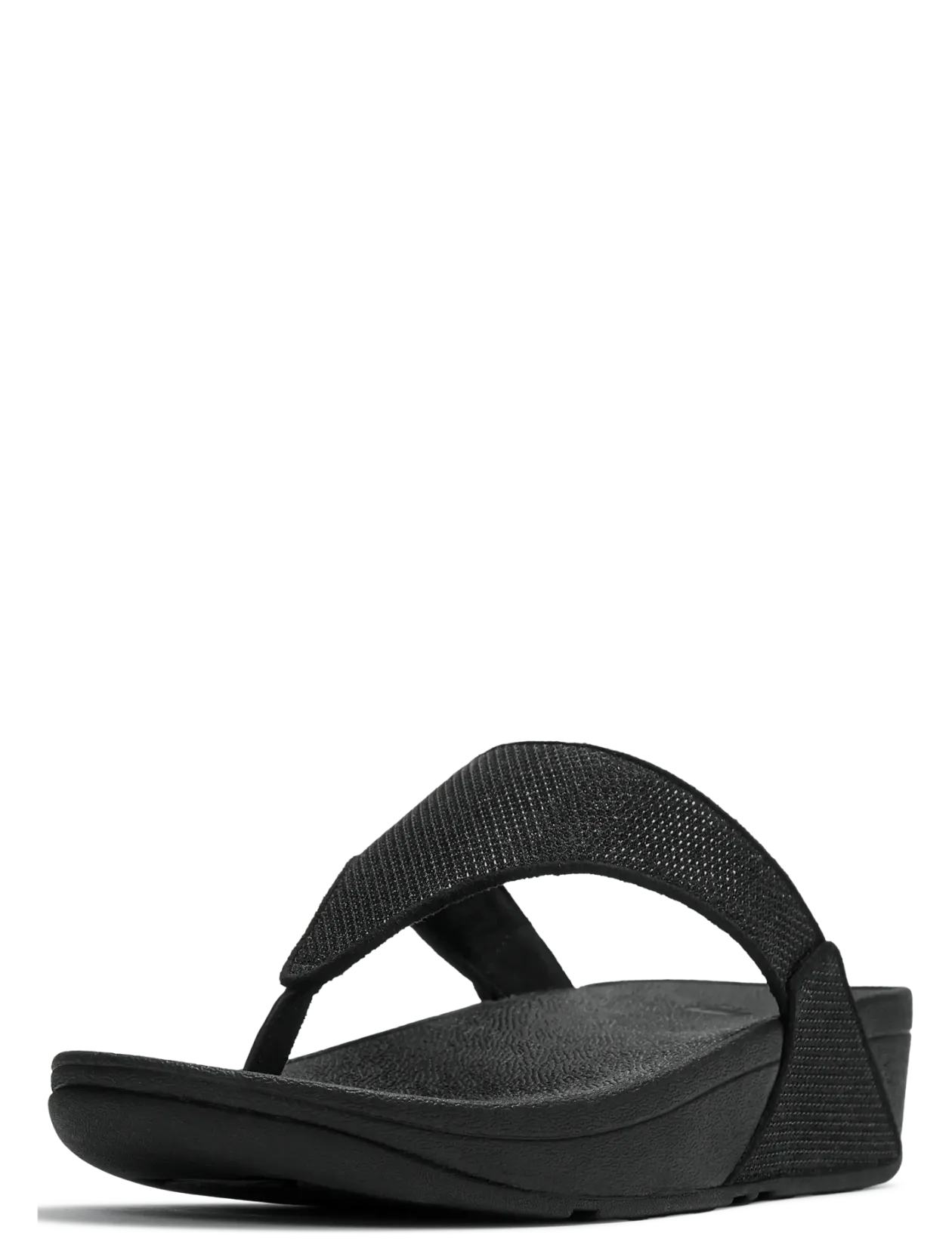 LULU SHIMMERGLITZ TOE-POST SANDALS - Platformsandaler