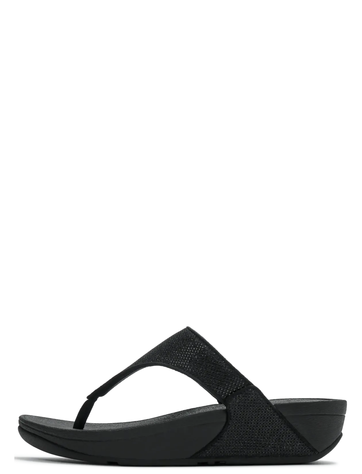 LULU SHIMMERGLITZ TOE-POST SANDALS - Platformsandaler