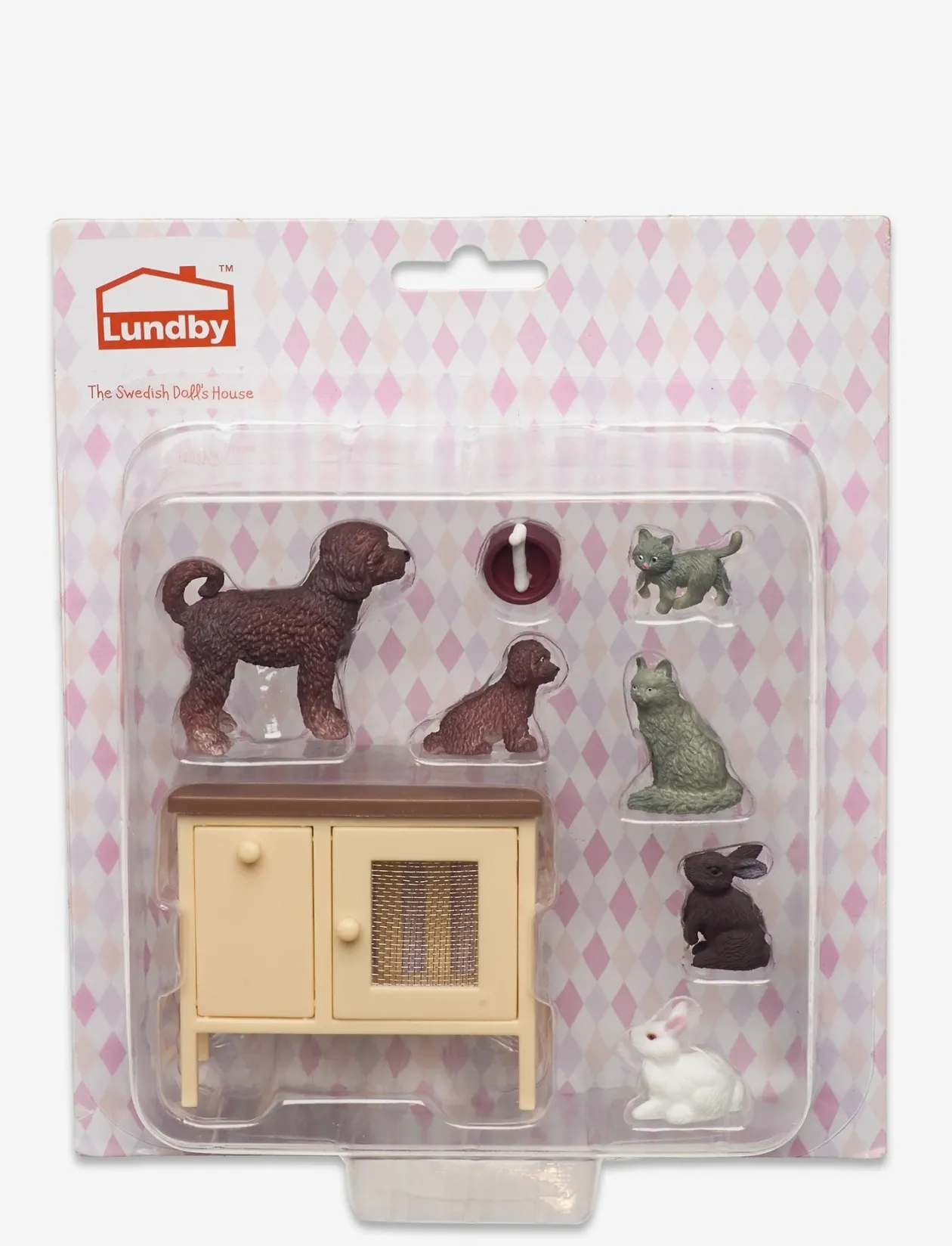LUNDBY HUSDJURS SET - Tilbehør til dukkehuse