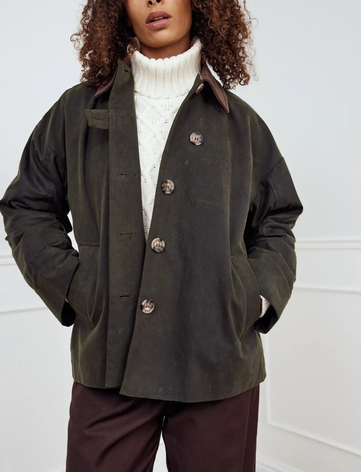 Lupita Wax Jacket - Utility-jakker