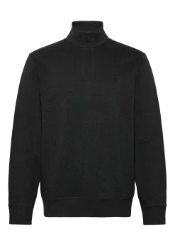 Luxury Jersey Quarter-Zip Pullover - Sweatshirts