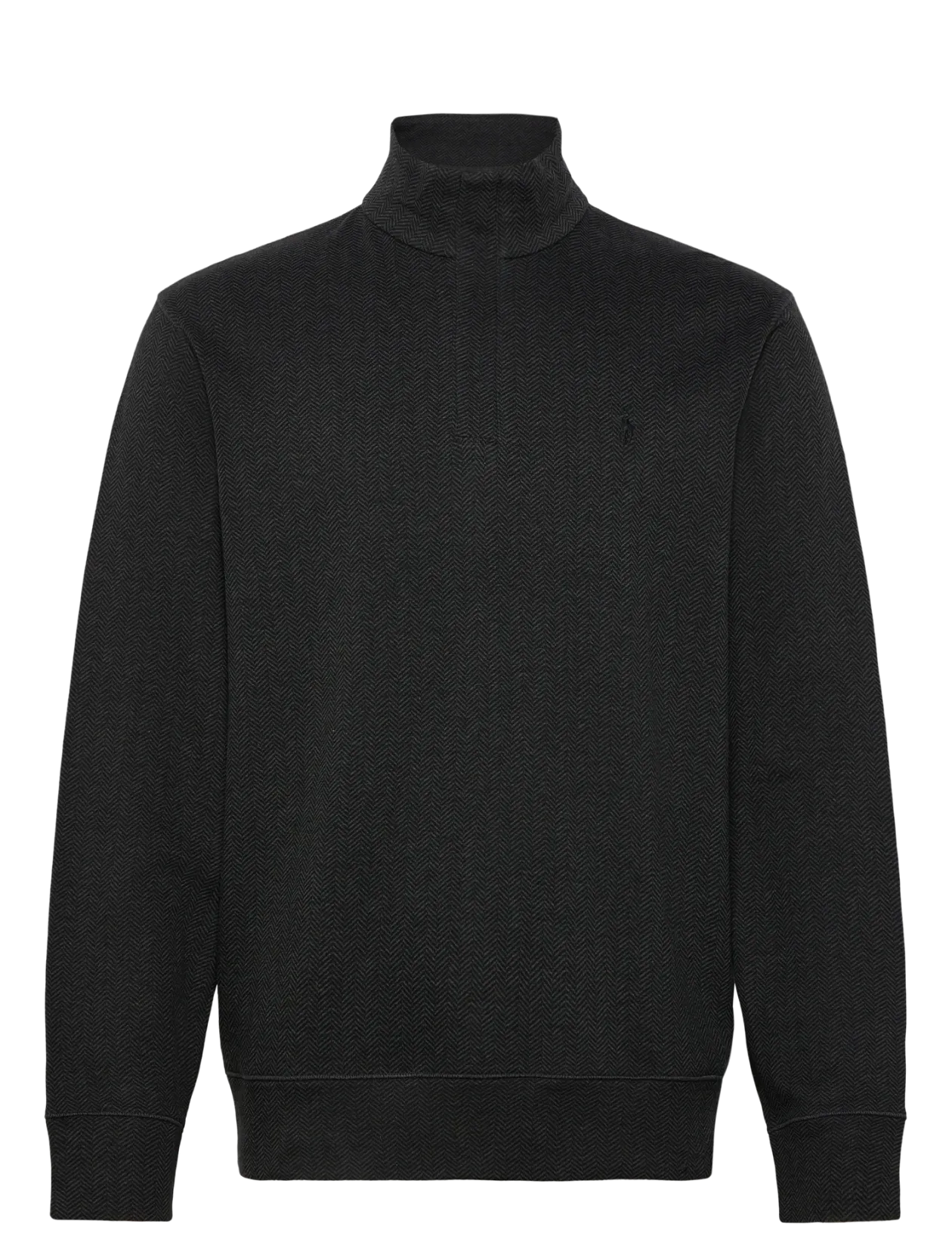 Luxury Jersey Quarter-Zip Pullover - Sweatshirts