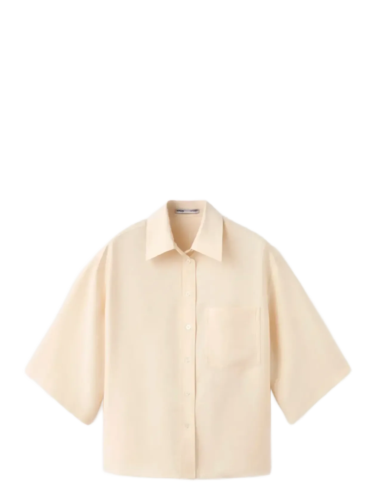 Lyocell overshirt with pocket - Overshirts