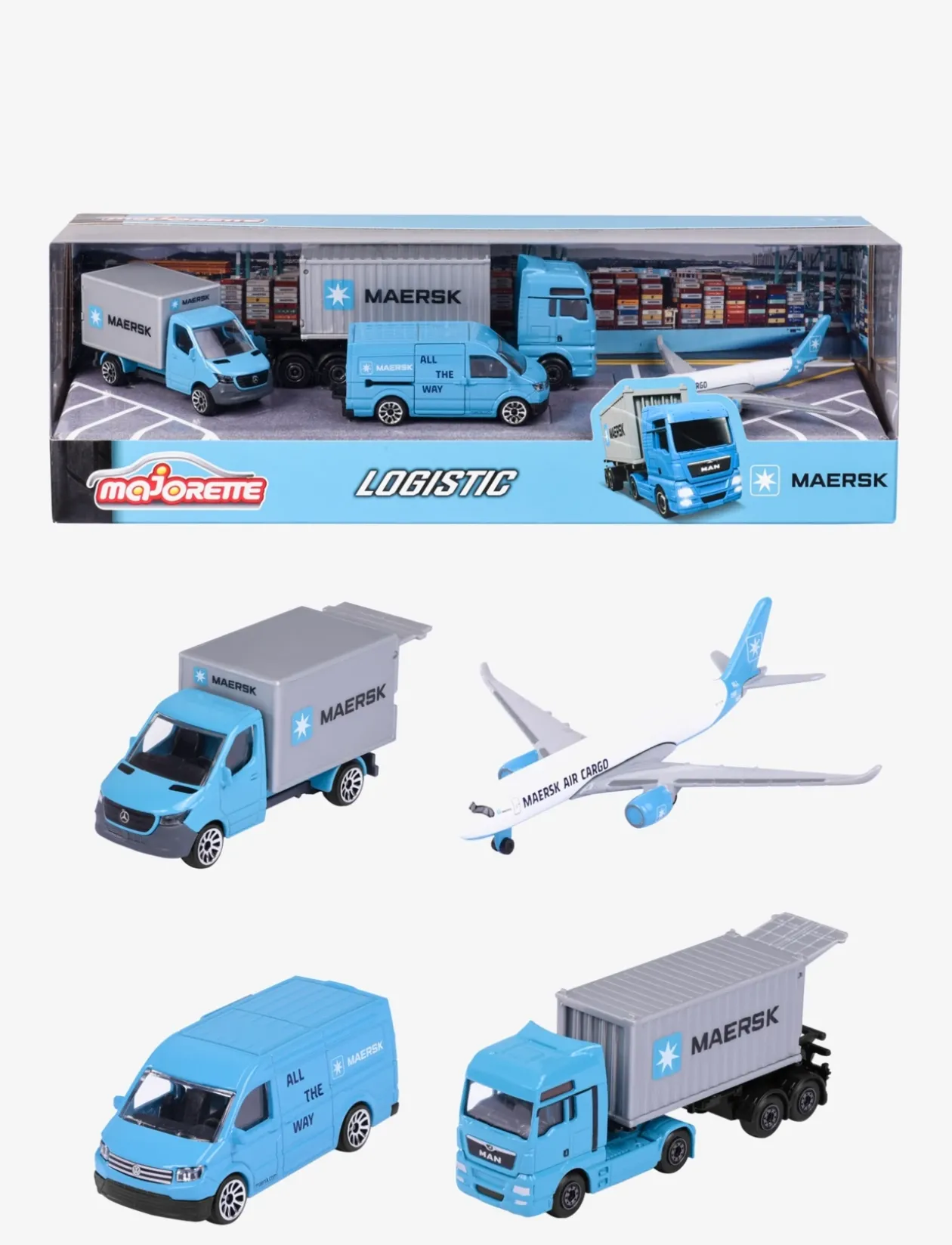 MAERSK 4 Pieces Giftpack - Lastbiler