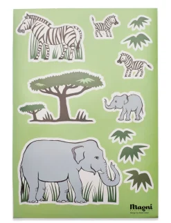 Magni stickers elefant til væg - Dyr