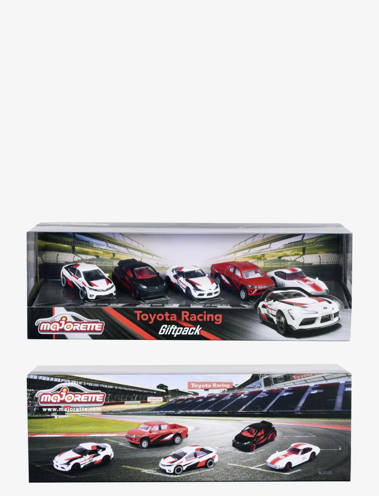 Majorette TOYOTA Racerbil 5-Pack Presentförpackning - Legetøjsbiler