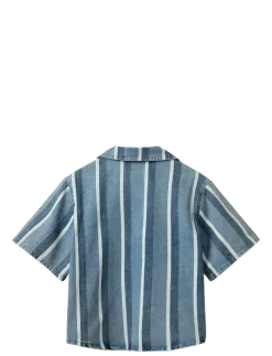 MAKISW STRIPED DENIM SHIRT - Denimskjorter