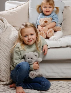 Malte, grå, liten - Teddybjørne