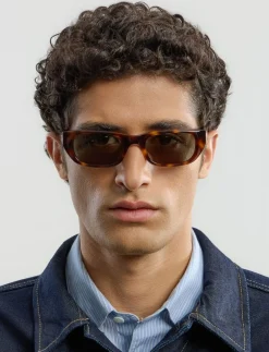 Marcel Tortoise Green - D-shaped