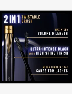MAX FACTOR Masterpiece 2in1 Lah Wow Midnight Black - Øjne