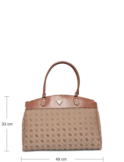 MELINDA LOGO DELUXE DOME TOTE - Skuldertasker