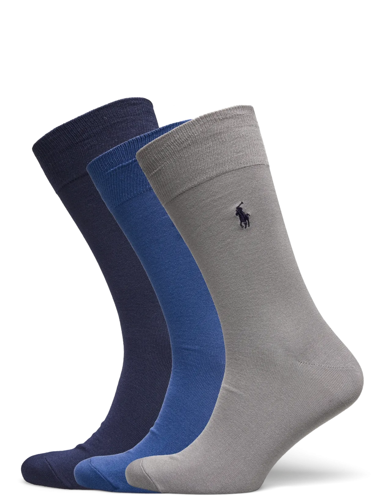 MERCERIZED COTTON-3PK MERCERIZED - Sokker