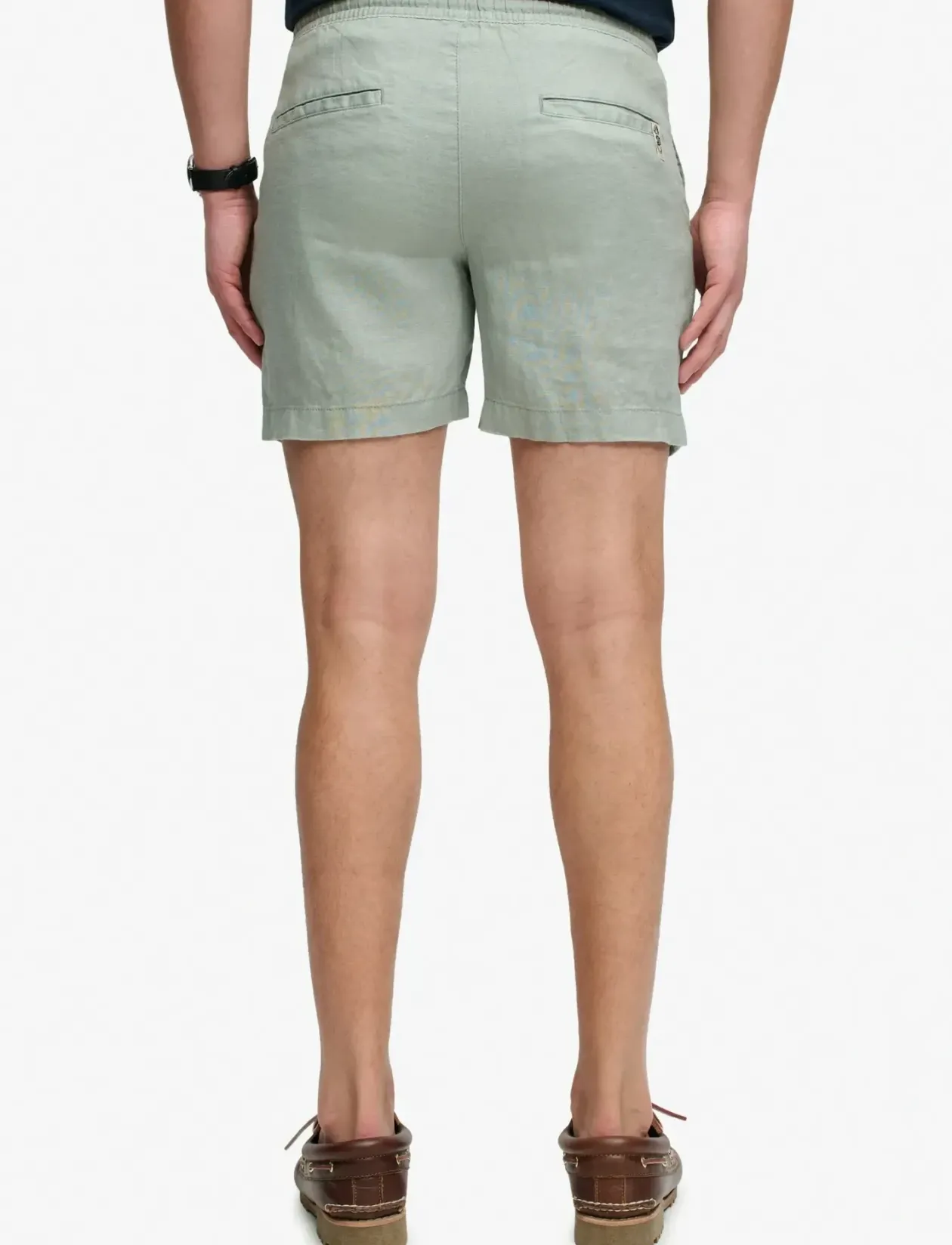 MERCHANT LINEN SHORT - Hørshorts