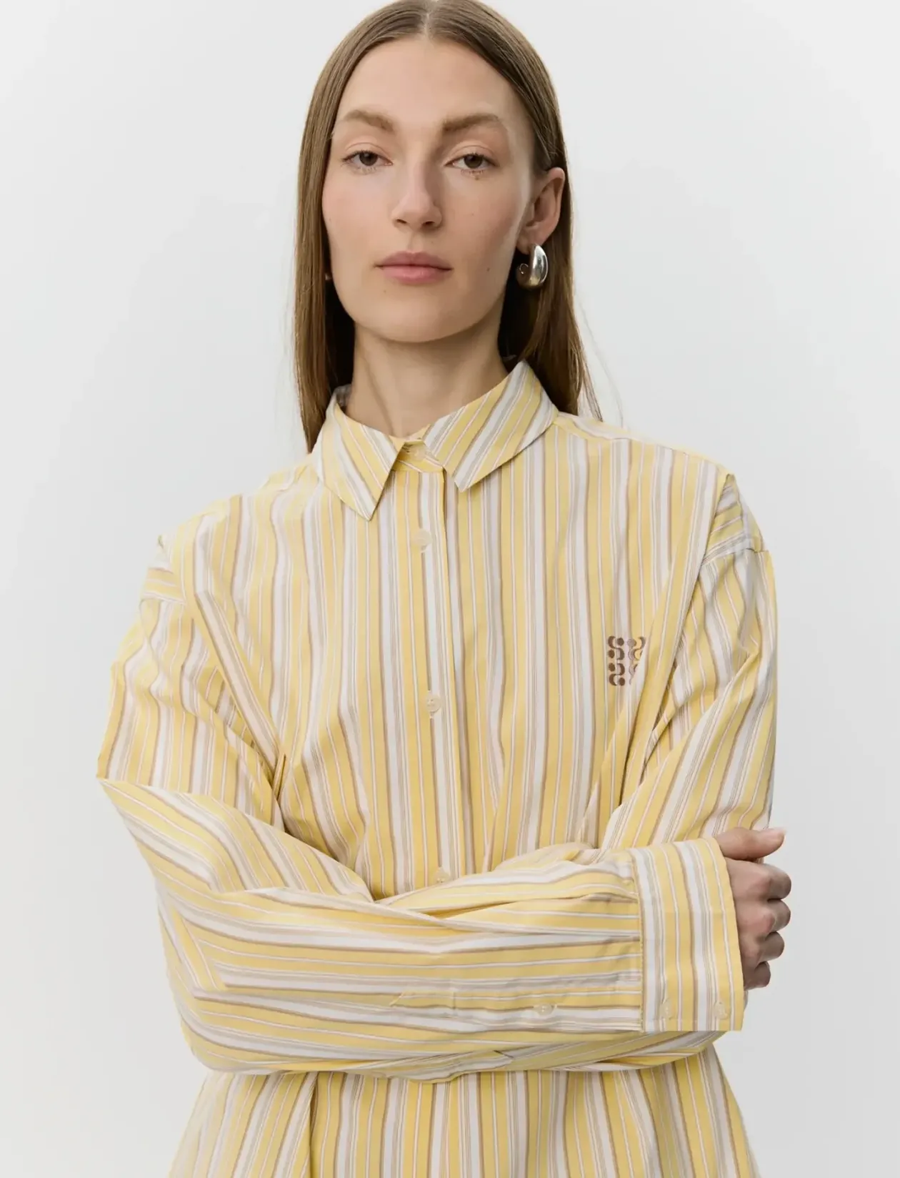 MERCYSW OVERSIZED SHIRT - Langærmede