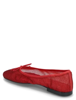 Mesh ballerina flats with bow - Ballerinaer