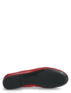 Mesh ballerina flats with bow - Ballerinaer