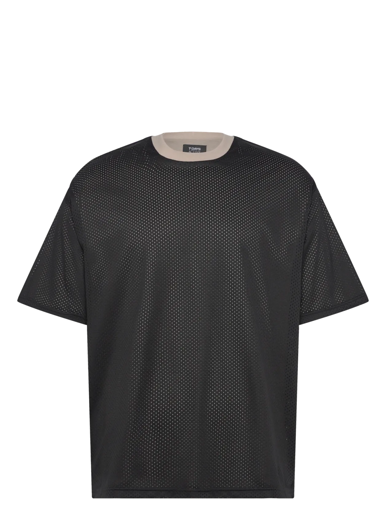 Mesh Cotton Tee - T-Shirts