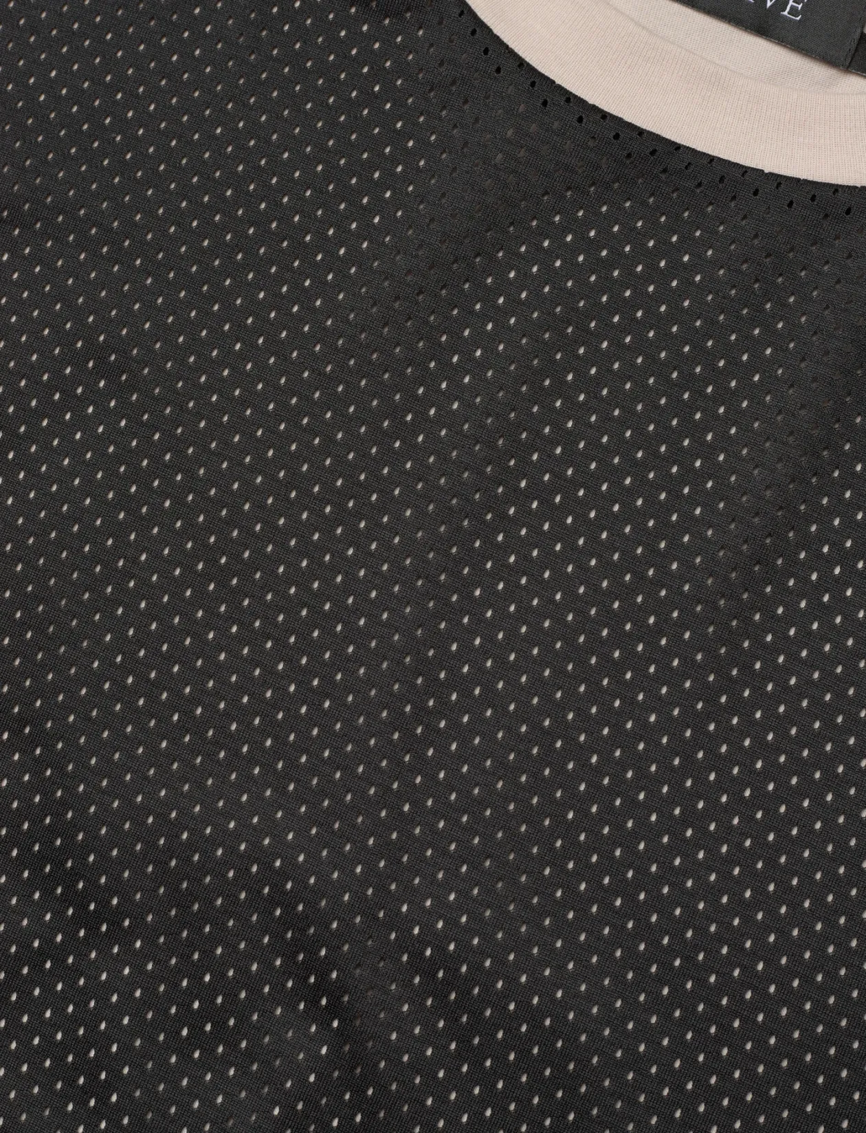 Mesh Cotton Tee - T-Shirts