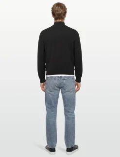 Mesh Logo Knitted Track Jacket - Sweatshirts