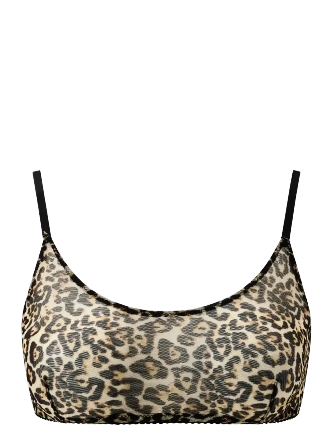 Mesh Scoop Bralette - Bralette