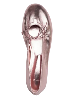 Metallic ballet flats - Ballerinaer
