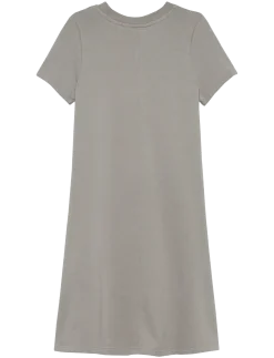 METALLIC PRINT LS A-ALINE DRESS - Kortærmede hverdagskjoler