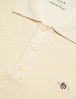MICRO TEXTURED COTTON SS POLO - Kortærmede poloer