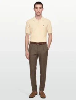 MICRO TEXTURED COTTON SS POLO - Kortærmede poloer