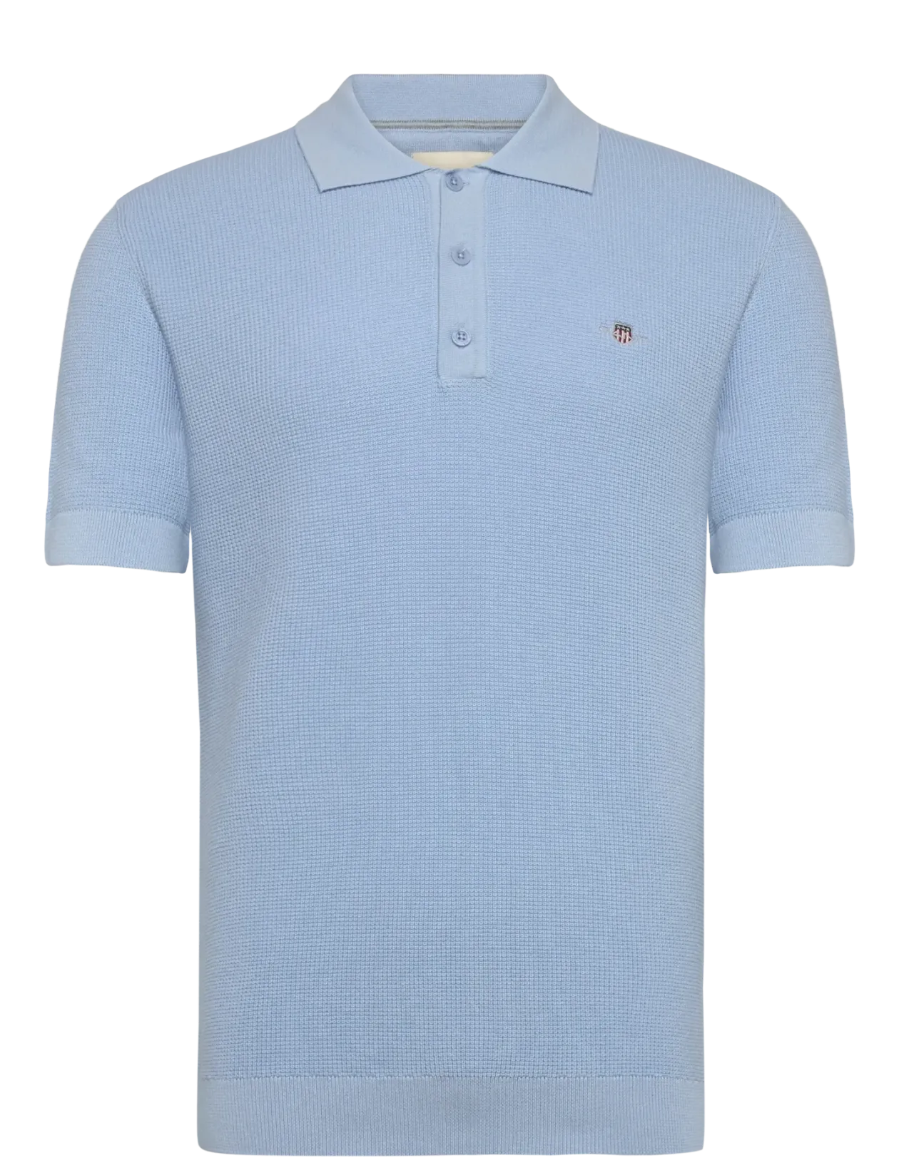 MICRO TEXTURED COTTON SS POLO - Kortærmede poloer
