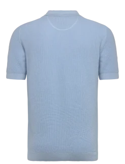MICRO TEXTURED COTTON SS POLO - Kortærmede poloer