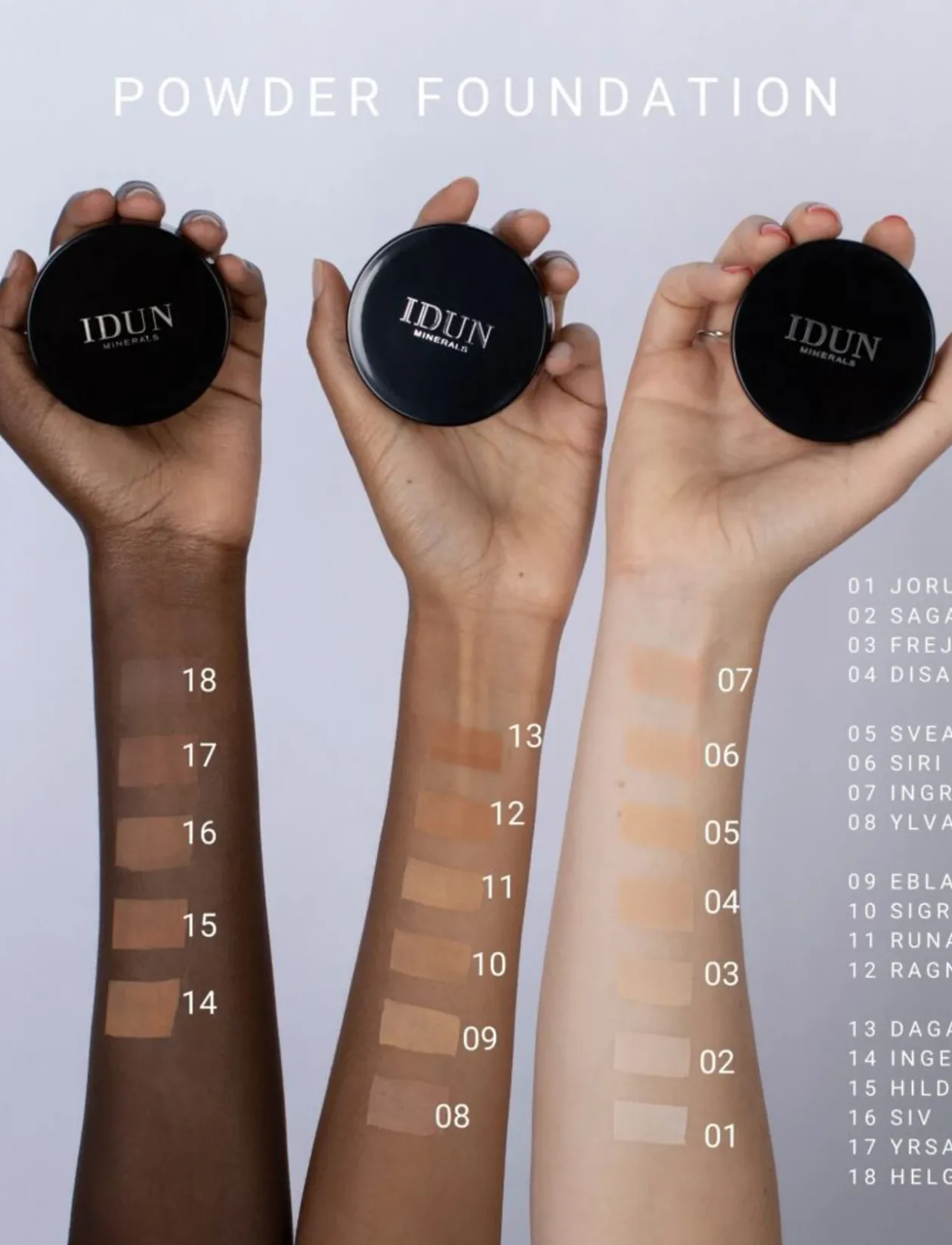 Mineral Powder Foundation Svea - Ansigtsmakeup