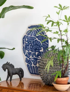Ming Vase - Uldtæpper