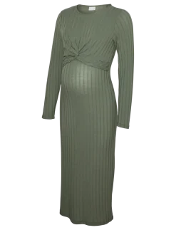 MLLUCY JUNE LS JRS MIDI DRESS 2F - Midi kjoler