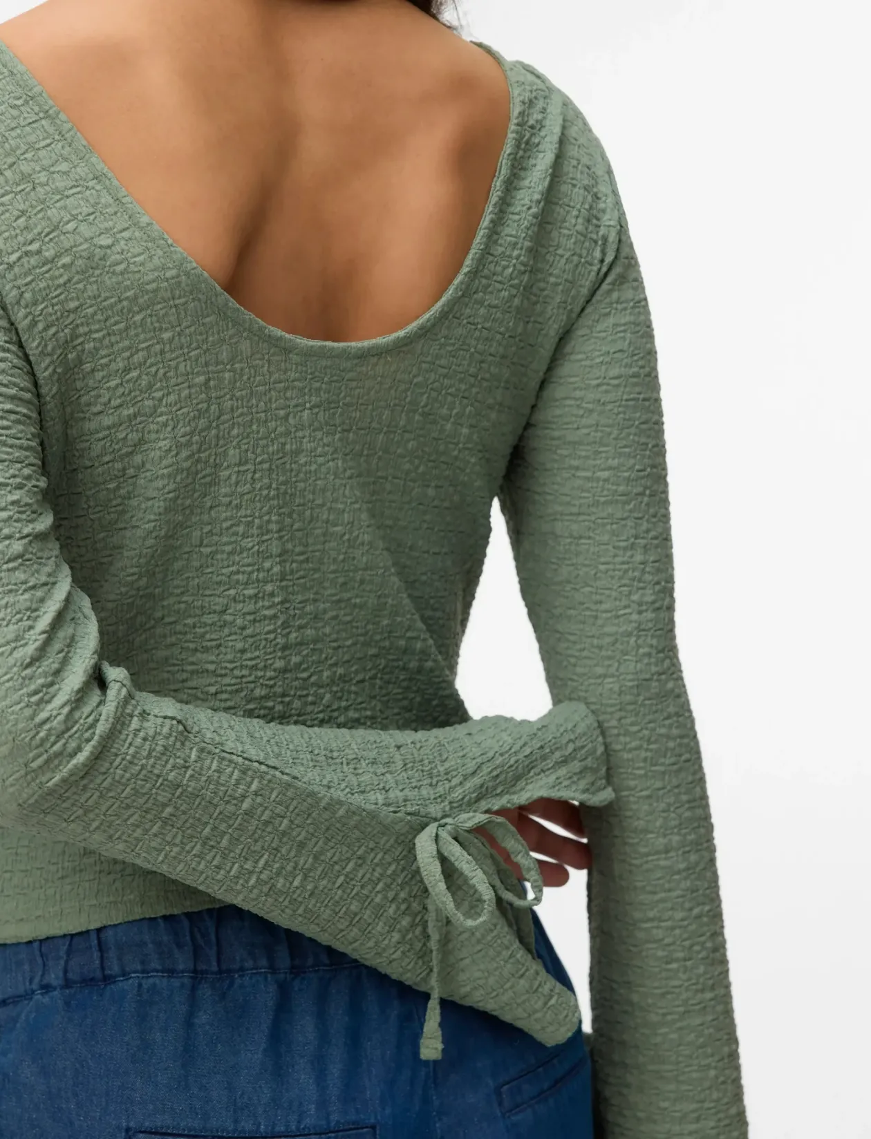 MLMARTE LS JRS SHORT TOP - Crop tops