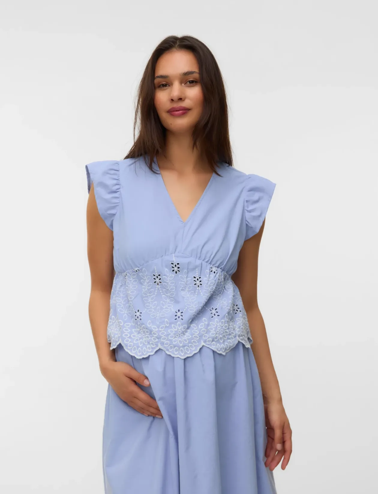 MLSIENNA SHORT CAP WO TOP - Kortærmede bluser