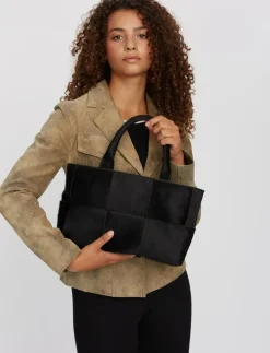Molino braided handbag Harper - Skuldertasker