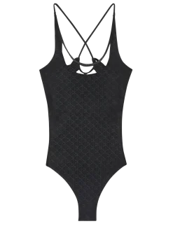 MONOGRAM MESH BODYSUIT - Bodies & slips