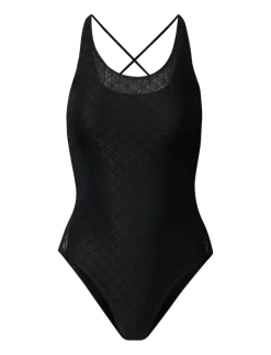 MONOGRAM MESH BODYSUIT - Bodies & slips
