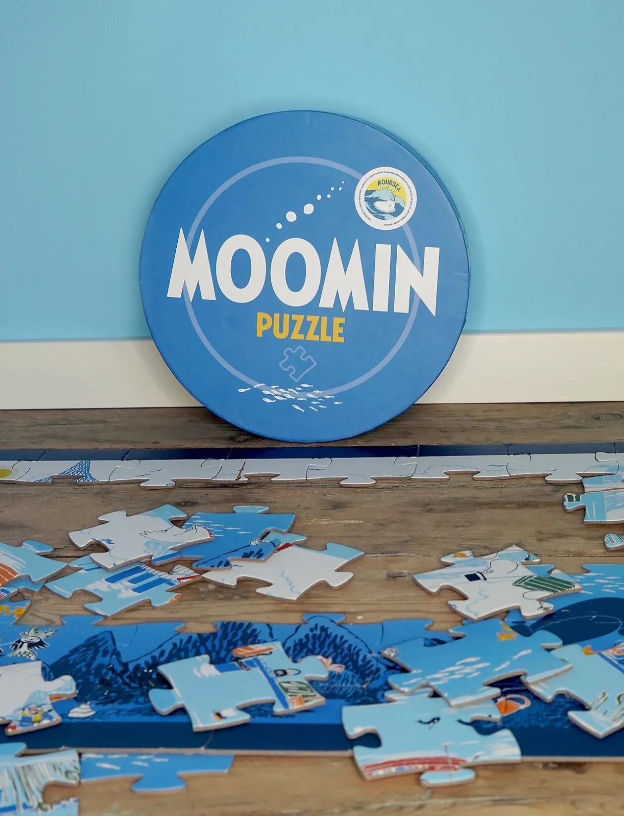 Moomin Floor Puzzle #OURSEA - Puslespil & Spil