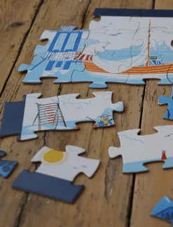 Moomin Floor Puzzle #OURSEA - Puslespil & Spil
